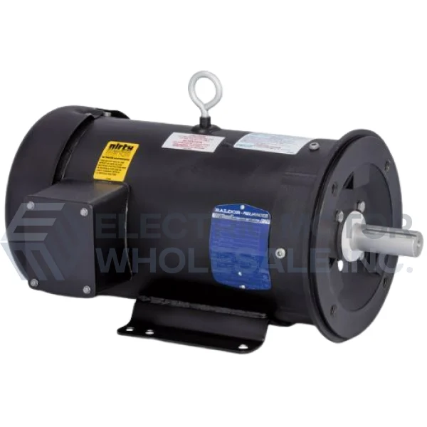 5HP BALDOR 1750RPM 184TC TEFC 3PH DIRTY DUTY MOTOR CEDM3615T
