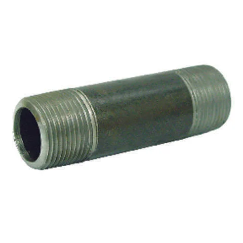 Anvil Beck 1-1/2 in. MPT Black Steel 6 in. L Nipple