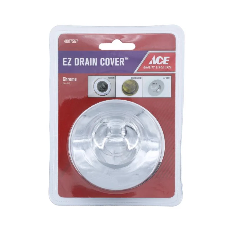 Ace 3 in. Chrome Metal Drain Stopper, Pack of 2