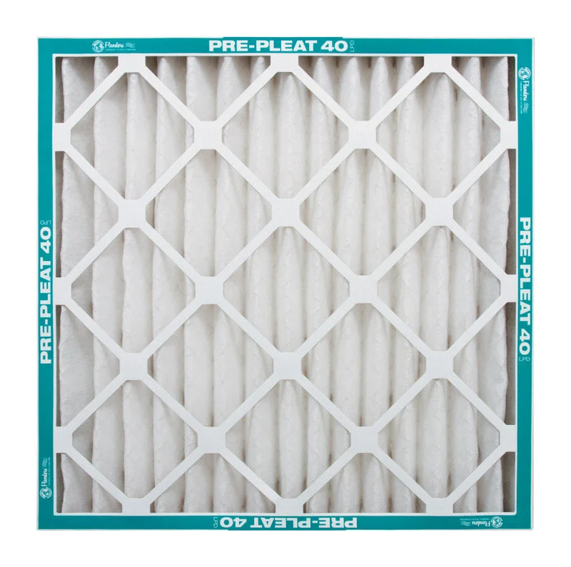 Flanders Pre-Pleat 24 in. W X 18 in. H X 1 in. D Synthetic 10 MERV Pleated Air Filter 1 pk, Pack of 12