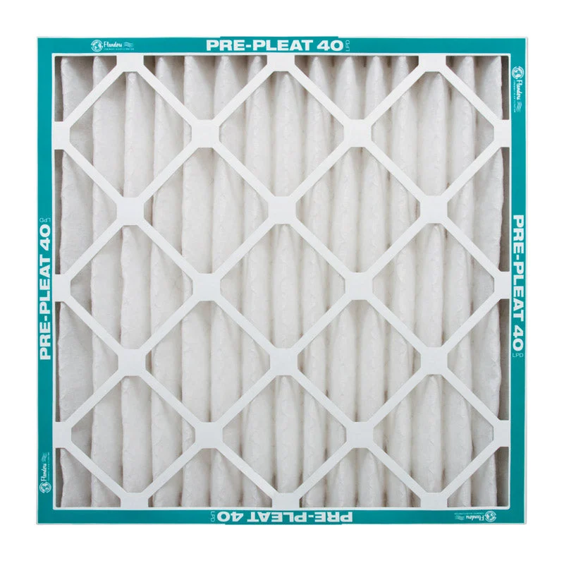 Flanders Pre-Pleat 24 in. W X 20 in. H X 1 in. D Synthetic 8 MERV Pleated Air Filter 1 pk, Pack of 12