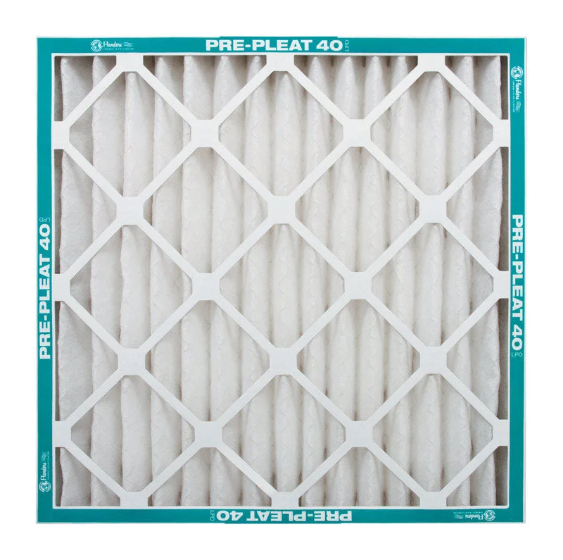 Flanders Pre-Pleat 30 in. W X 18 in. H X 1 in. D Synthetic 8 MERV Pleated Air Filter 1 pk, Pack of 12