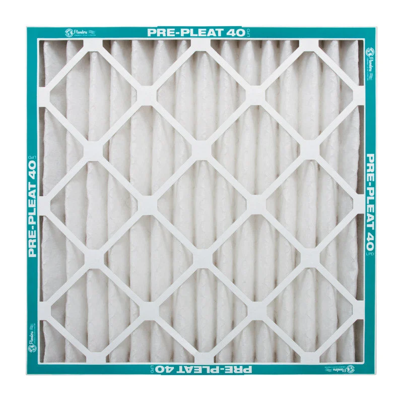 Flanders Pre-Pleat 24 in. W X 12 in. H X 1 in. D Synthetic 8 MERV Pleated Air Filter 1 pk, Pack of 12