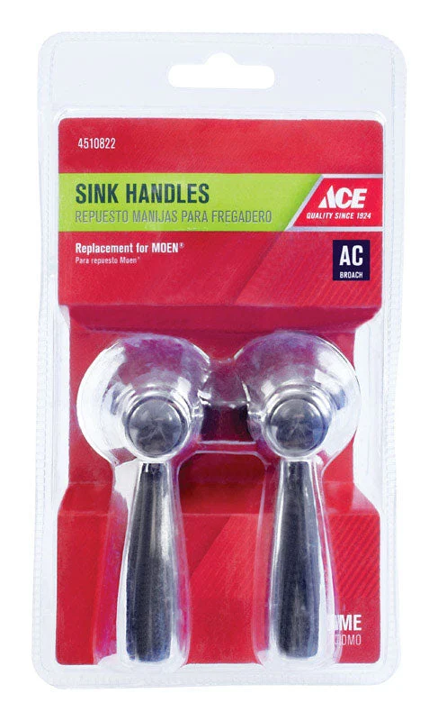 Ace For Moen Banburry Chrome Bathroom and Kitchen Faucet Handles