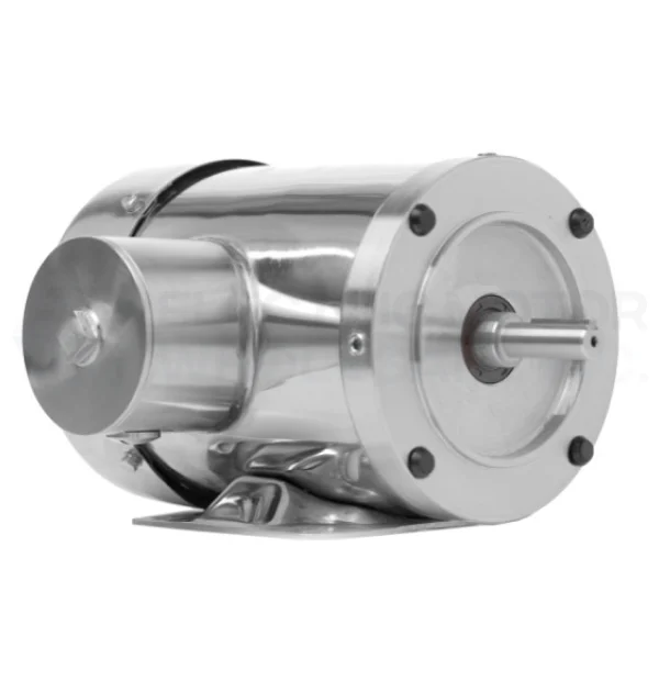 2HP Worldwide 1800RPM 145TC TEFC 3PH IP69K Stainless Wash Down Motor SSPE2-18-145TC