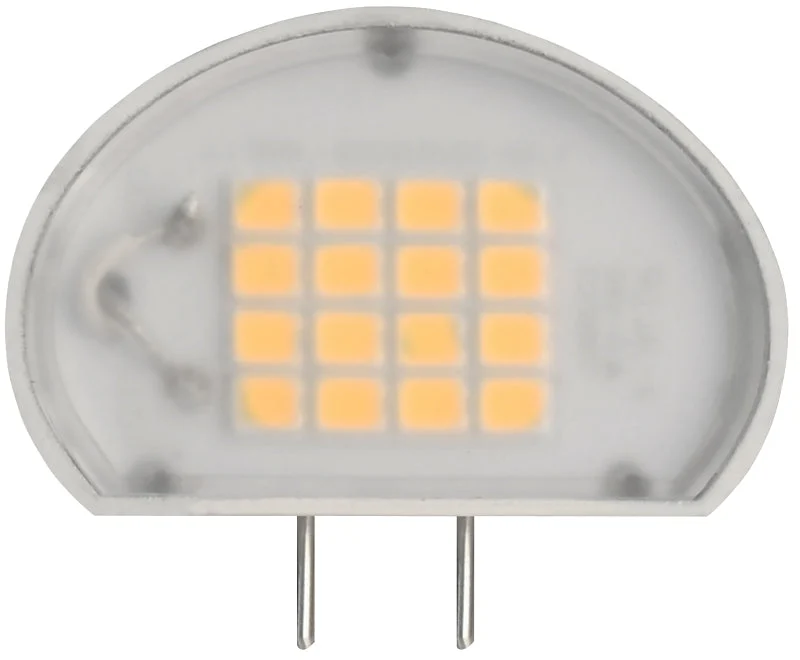 Feit Electric BP50G8/830/SU/LED LED Bulb, Specialty, Puck Lamp, 50 W Equivalent, G8 Lamp Base, Dimmable, Clear, Pack of 6