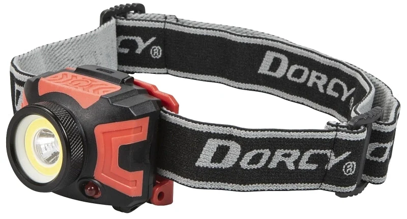 Dorcy Ultra HD Series 41-4335 Headlamp, AAA Battery, Alkaline Battery, LED Lamp, 530 Lumens, Spot Beam, 2 hr Run Time
