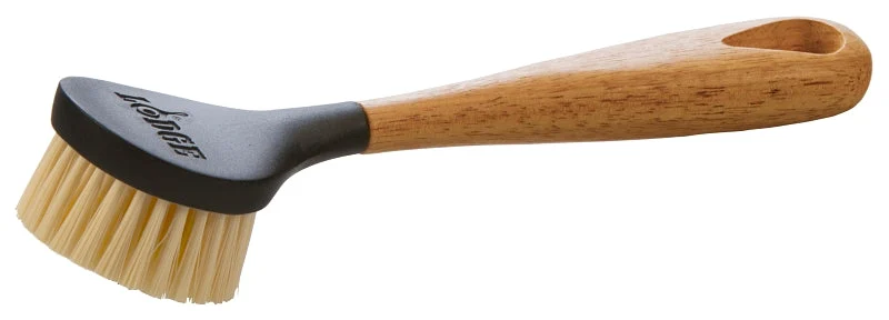 Lodge SCRBRSH Scrubber Brush, 10 in OAL, Black/Brown/Natural