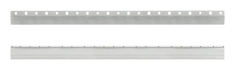 National Hardware N260-122 Apartment Hanger, 150 lb, Aluminum, Mill, 5/16 in Opening, 1/2 in Projection, Screw Mounting