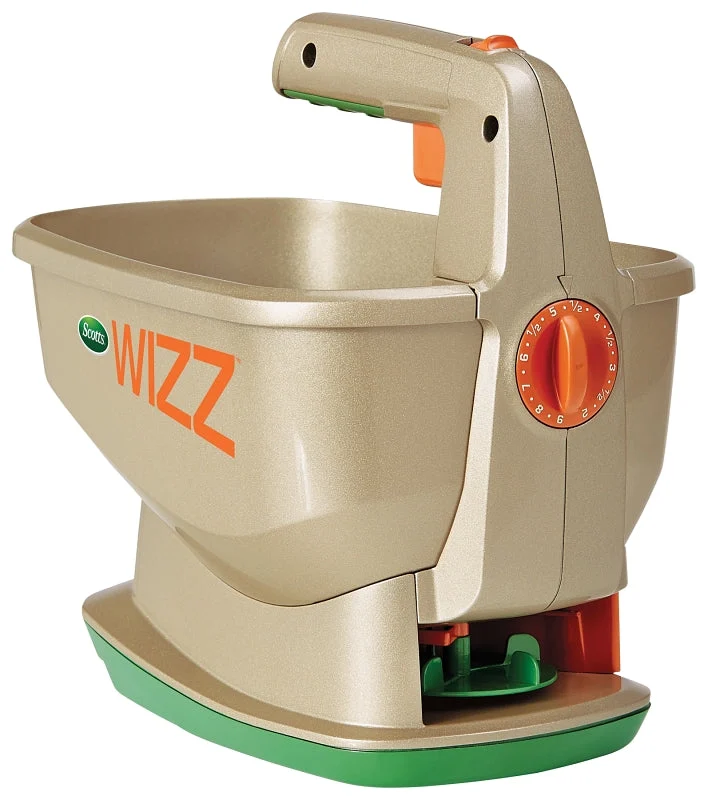 Scotts 71131 Spreader, 6.25 lb, 2500 sq-ft Coverage Area, 5 ft W Spread, Plastic