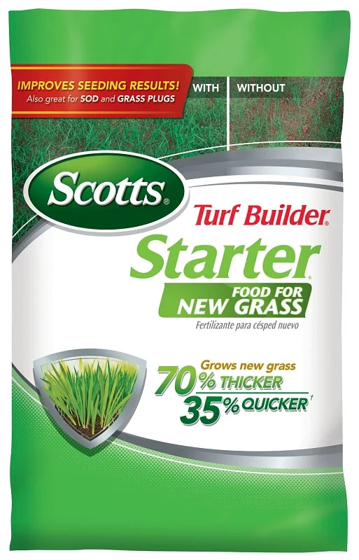 Scotts Turf Builder 21701 Lawn Food, 3.21 lb Bag, 24-25-4 N-P-K Ratio
