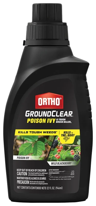 Ortho 0475905 Brush Killer, Liquid, Clear, 32 oz Bottle