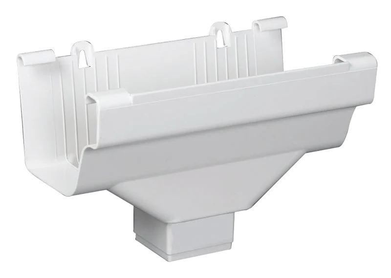 Amerimax M0506-6 Spike and Ferrule, Vinyl, White