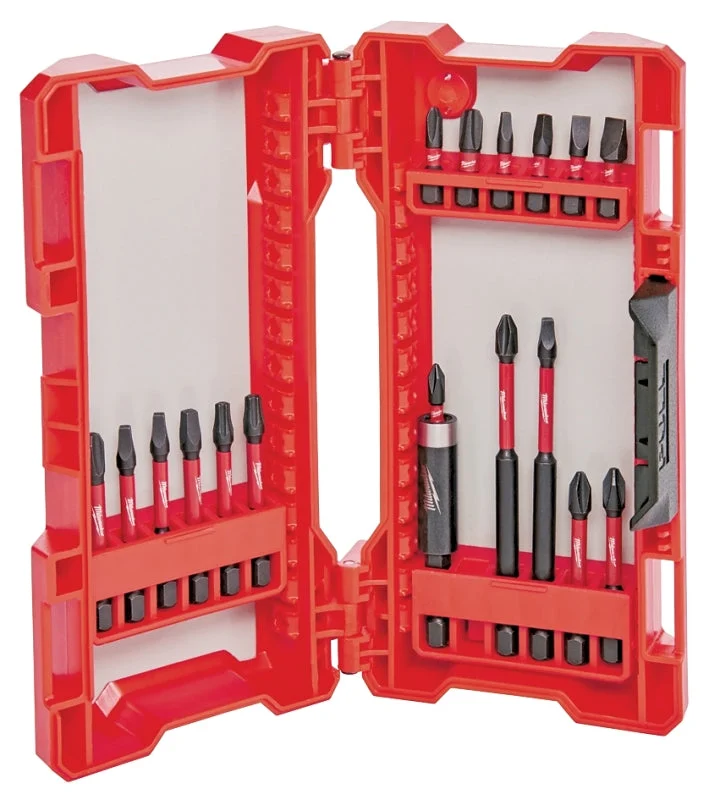 Milwaukee SHOCKWAVE Impact Duty 48-32-4403 Driver Bit Set, 18-Piece, All-Purpose, Steel