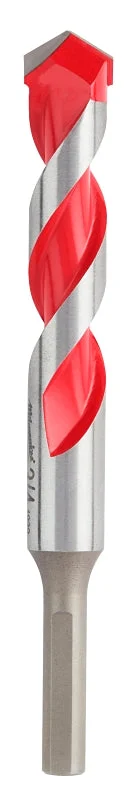 Milwaukee 48-20-9045 Drill Bit with Power Tip, 3/4 in Dia, 6 in OAL, Wide Flute, 3/8 in Dia Shank, 3-Flat Shank