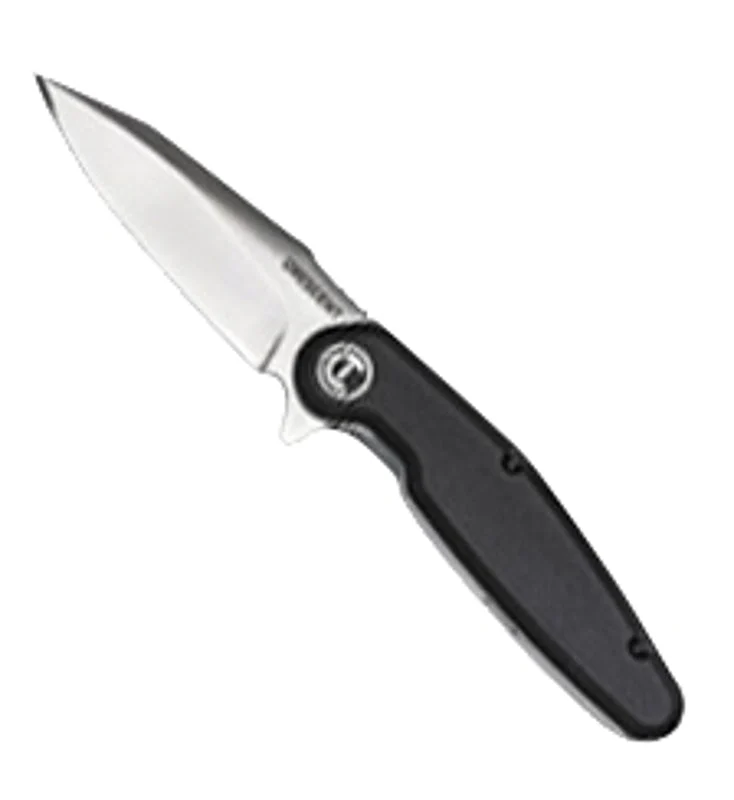 Crescent CPK350C Pocket Knife, 3-1/2 in L Blade, 1 in W Blade, Stainless Steel Blade, Ergonomic, Straight Handle