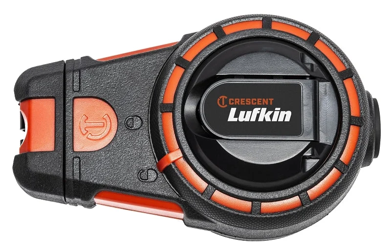 Crescent Lufkin CL100R Contractor Chalk Reel with Chalk, 3 oz Chalk Capacity, 100 ft L Line, 6:1 Gear Ratio, Red
