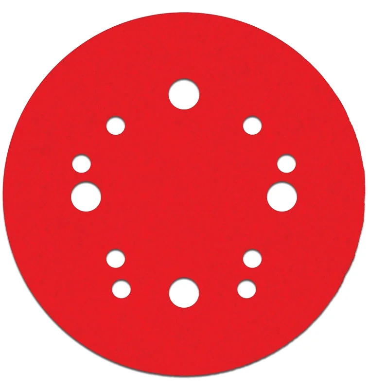 Diablo DCD050080H50G Sanding Disc, 5 in Dia, 7/8 in Arbor, 80 Grit, Coarse, Ceramic Abrasive, Universal