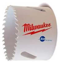 Milwaukee Hole Dozer 49-56-0243 Hole Saw, 5 in Dia, 1-5/8 in D Cutting, 5/8-18 Arbor, Bi-Metal Cutting Edge