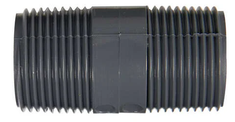 B&K Schedule 80 3/4 in. MIP X 3/4 in. D MIP PVC 2 in. Nipple 1 pk, Pack of 10
