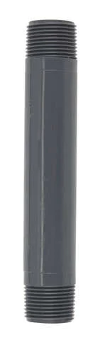 B&K Schedule 80 3/4 in. MIP X 3/4 in. D MIP PVC 6 in. Nipple 1 pk, Pack of 10