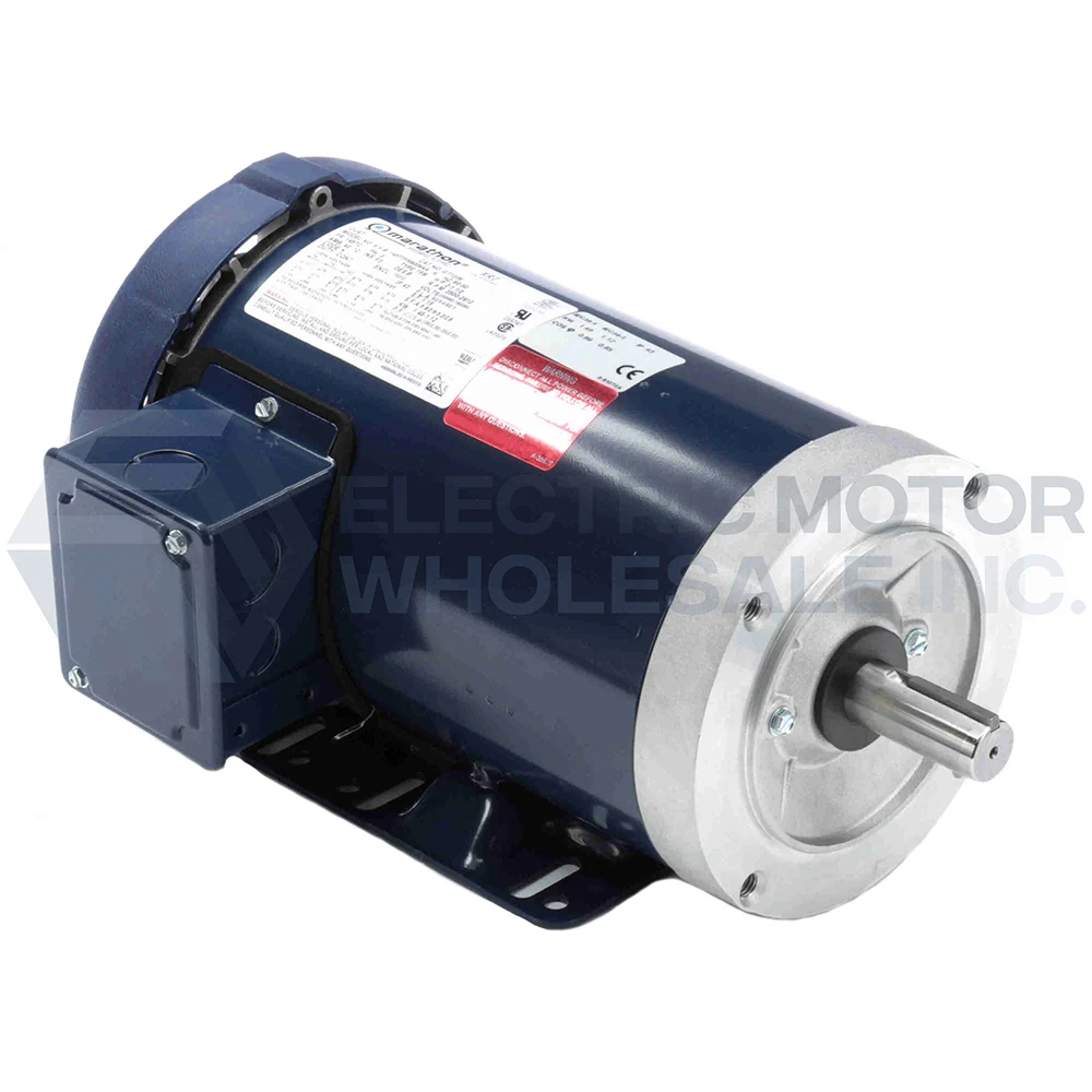 1HP MARATHON 1765RPM 143TC TEFC 3PH MOTOR GT1201