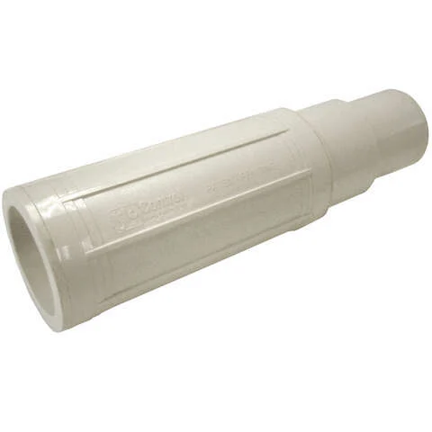 NDS Pro-Span Schedule 40 3 in. Hub each X 3 in. D Spigot PVC Repair Coupling 1 pk
