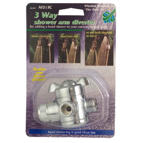 Whedon Chrome ABS 2.5 in. Showerhead Diverter Valve
