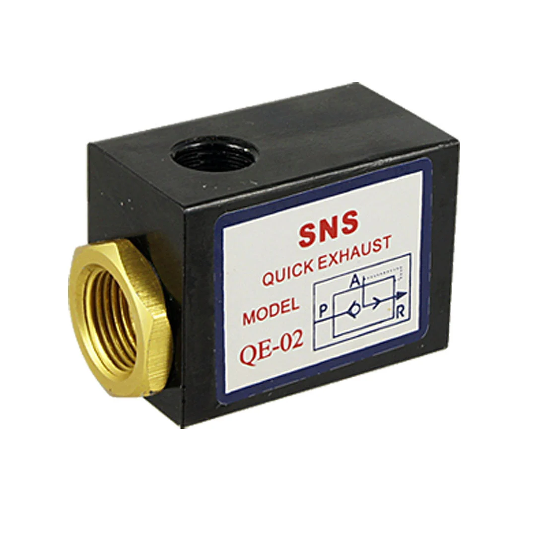 G1/4" Pipe One Way Flow Pneumatic Exhaust Control Valve QE-02