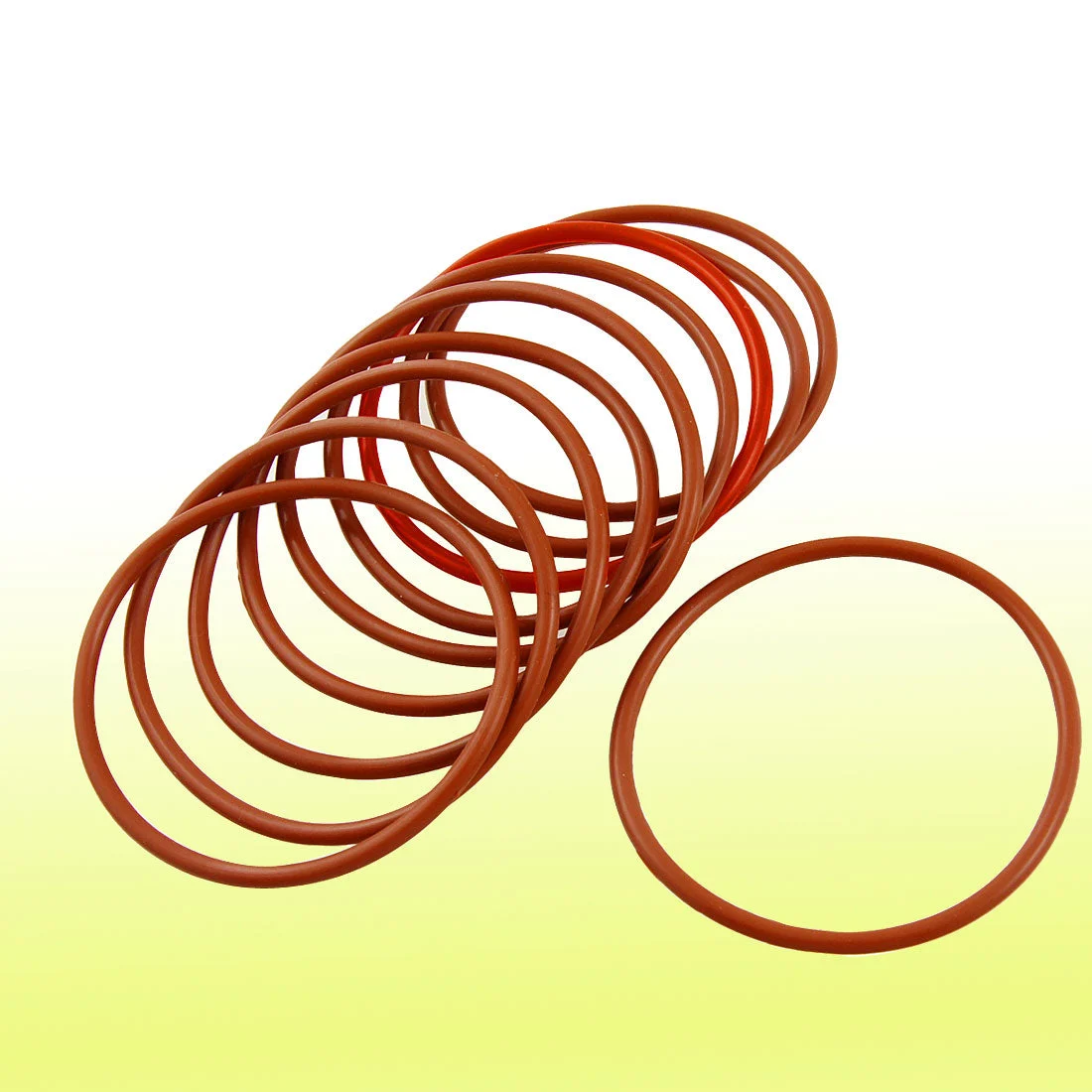10 Pcs Silicone O Ring Seal Sealing Gasket 56mm x 62mm x 3mm