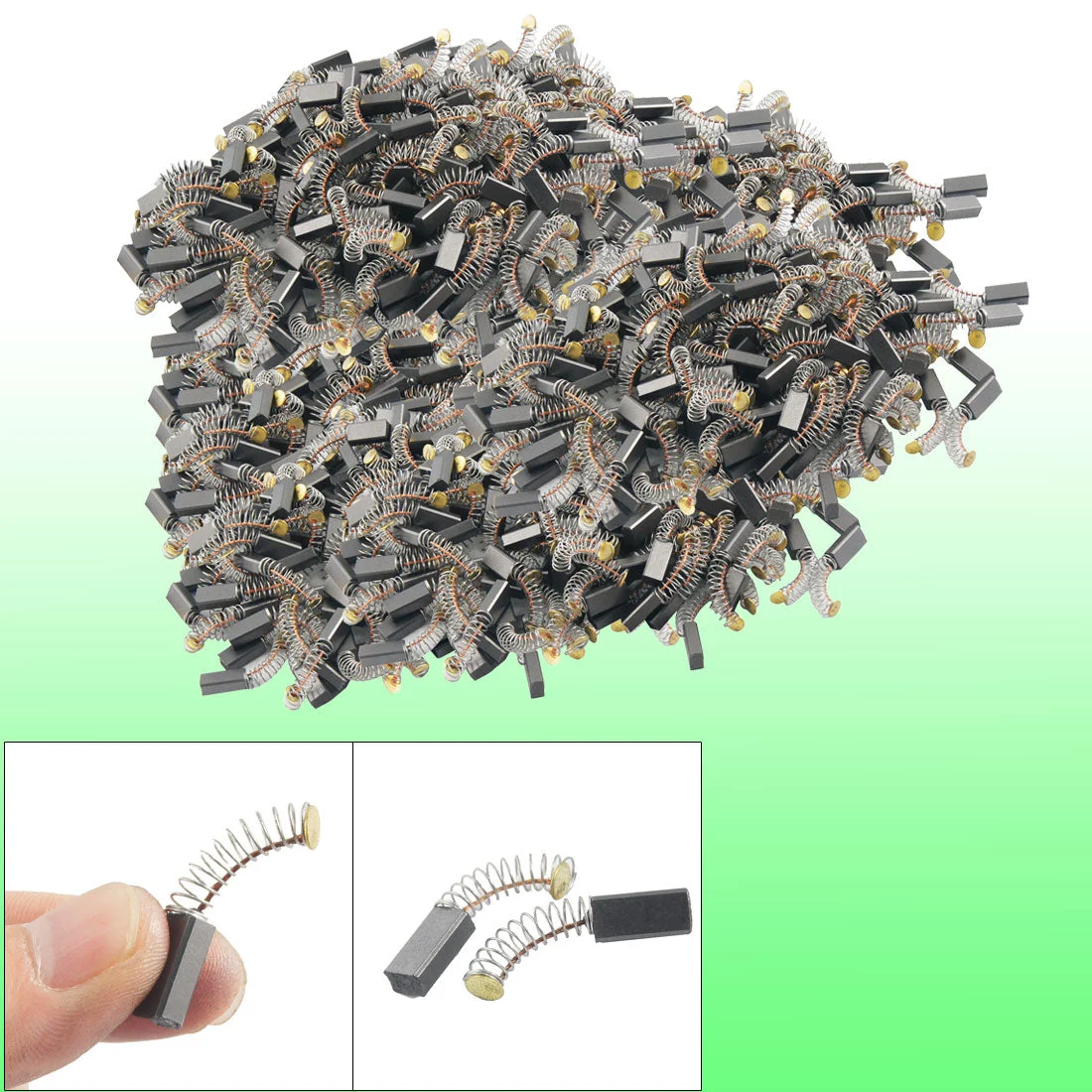 200 Pcs 4mm x 6mm x 12mm Electric Motor Carbon Brushes