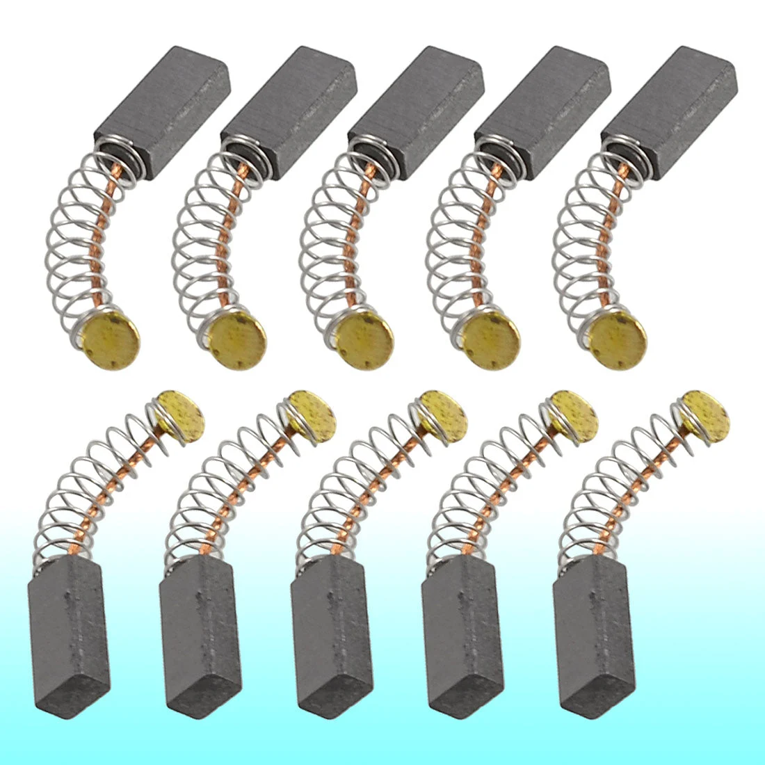 10 Pairs 12.7 x 5.5 x 4mm Motor Carbon Brushes for Electric Drill