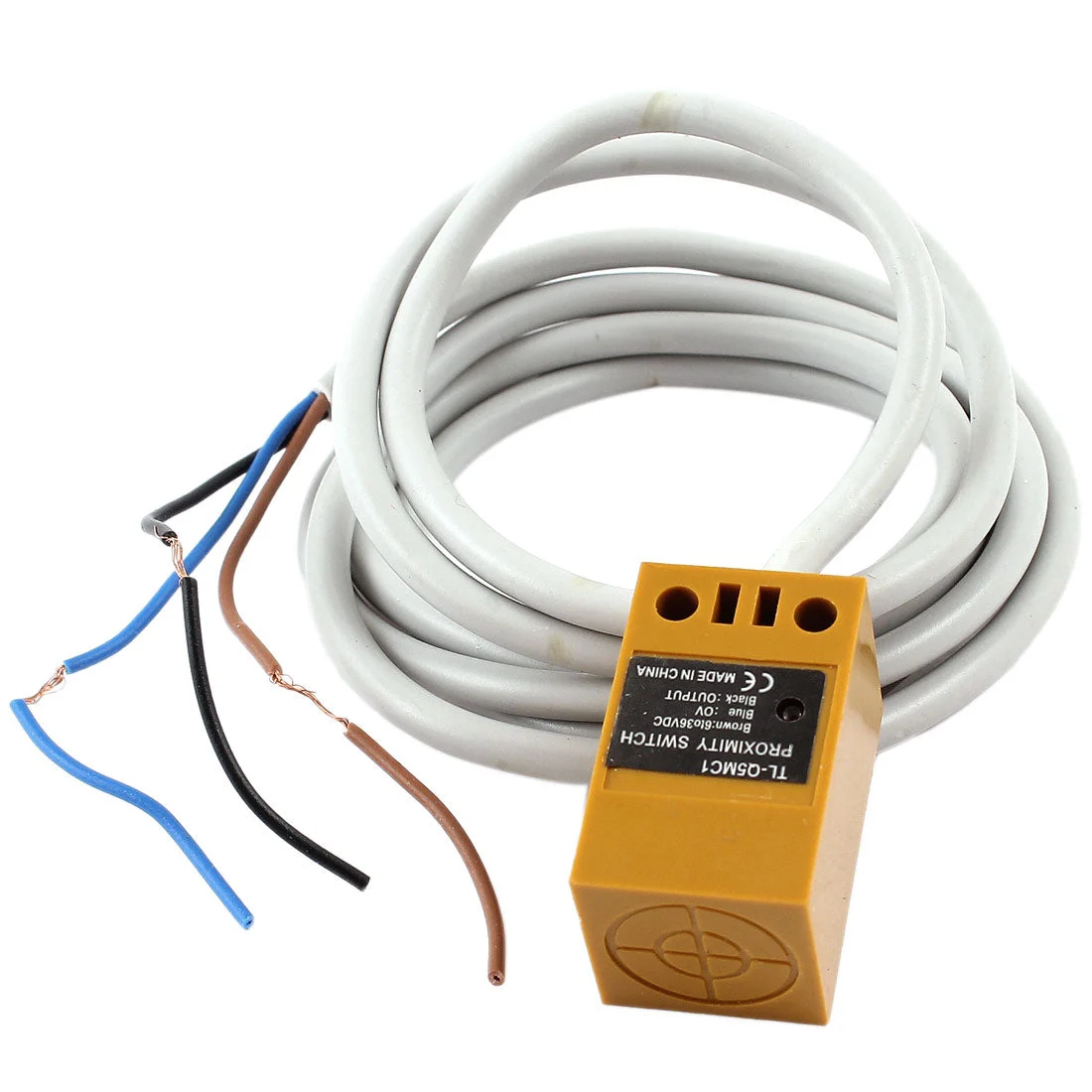 NPN NO 5mm Inductive Proximity Sensor Switch 3 Wire DC 6-36V 1 Meter Cable
