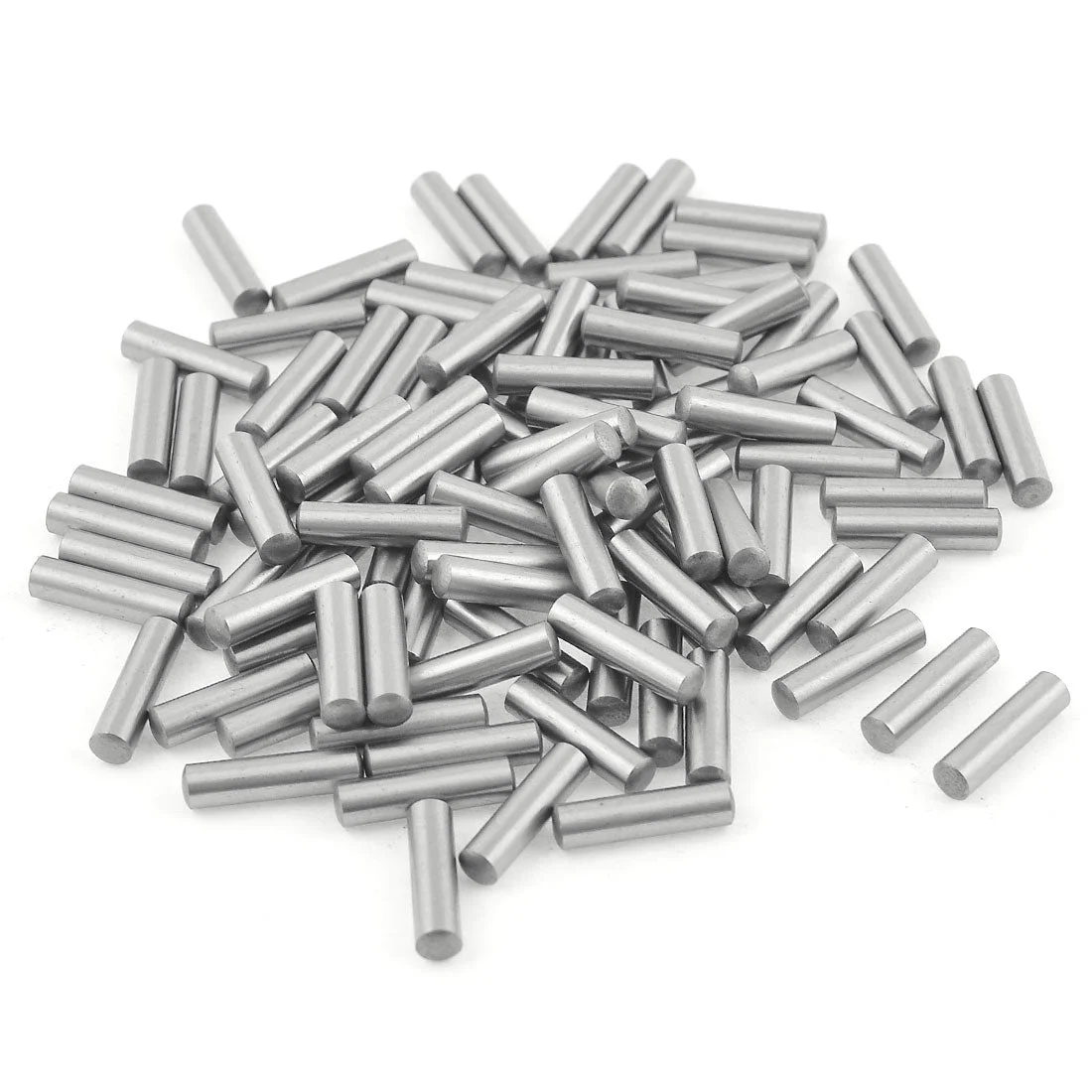100 Pcs Stainless Steel 3.2mm x 15.8mm Dowel Pins Fasten Elements