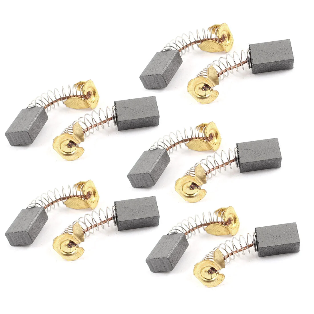 10 Pcs Power Tool Replacement 12mm x 8mm x 5mm Motor Carbon Brushes