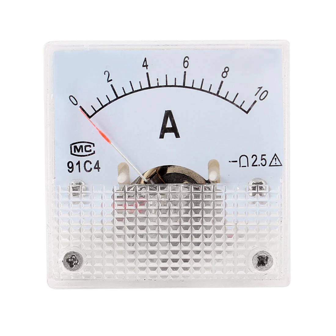 0-10A Ampere Needle Panel Meter Amperemeter 91C4