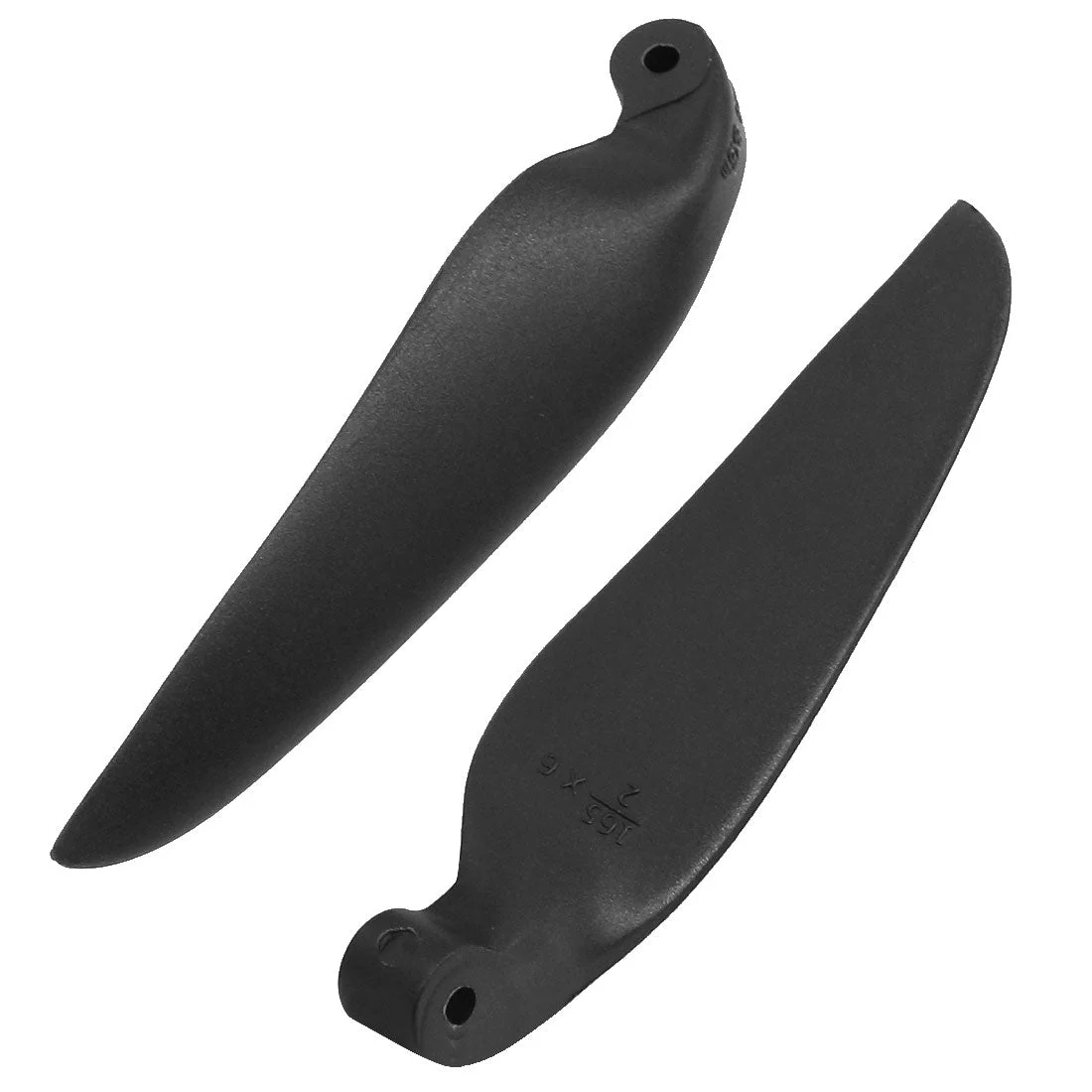 2Pcs 8mm Hub Thickness 8 x 6 Model Folding Propeller Vanes Black