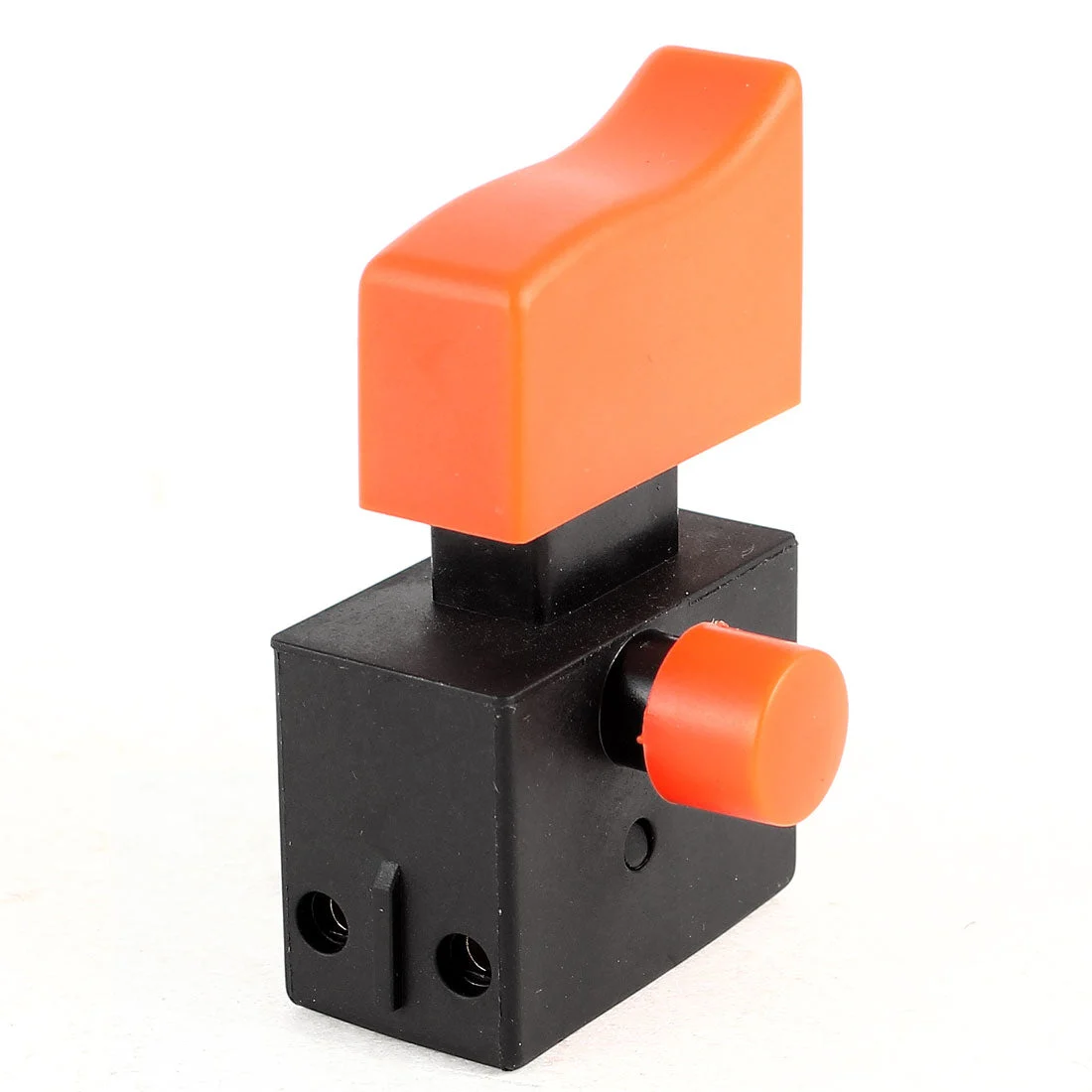 Power Tool Replacement Parts 18A 125VAC 12A/2A/10A 250VAC 1NO 1NO DPST Self Locking Trigger Switch Orange Black