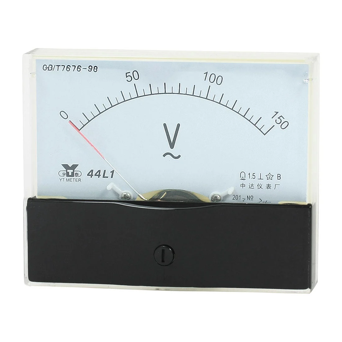 Rectangle Measurement Tool Analog Panel Voltmeter Volt Meter AC 0 - 150V Measuring Range 44L1