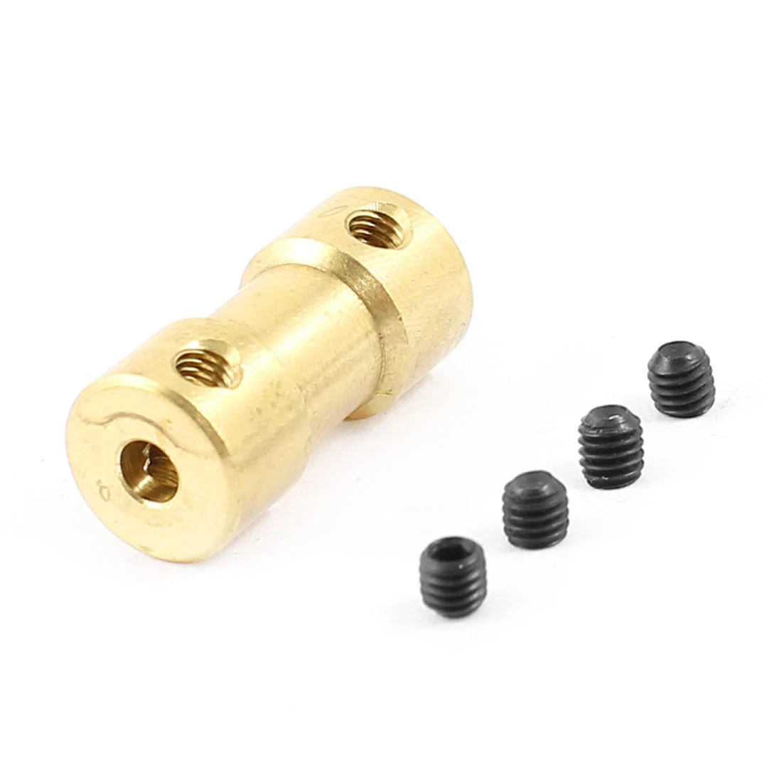 RC Airplane Helicopter 3mm to 4mm Brass Joint Motor Shaft Coupling Coupler Connector