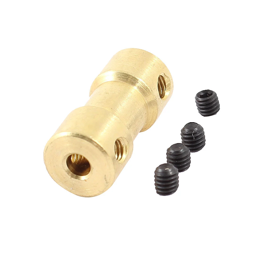 RC Aircraft Helicopter 2mm to 3mm Brass Joint Motor Shaft Coupling Coupler Connector