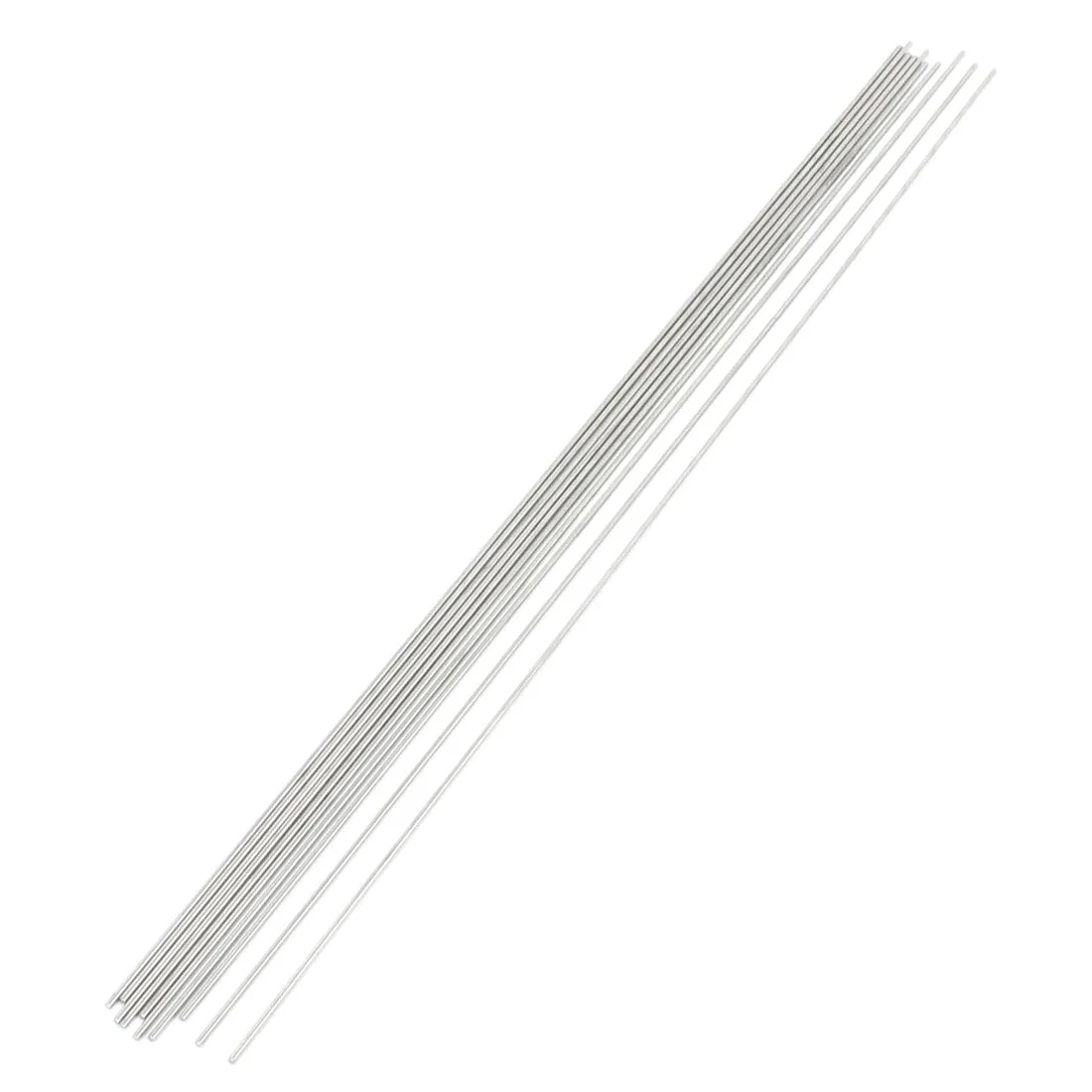 10Pcs DIY RC Model Stainless Steel Circular Round Rod Bar 400mm x 2mm