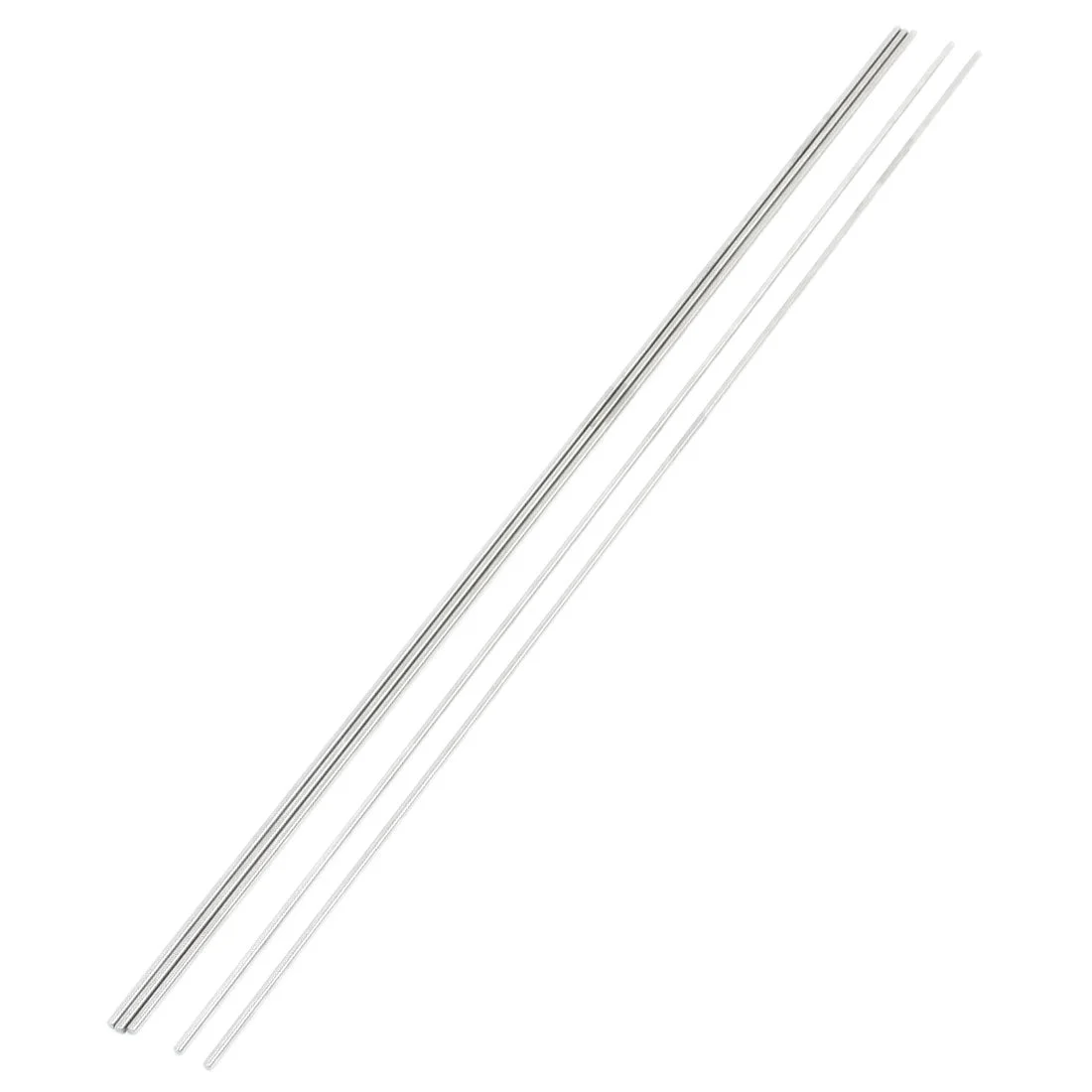 5 Pcs DIY RC Model Stainless Steel Circular Round Rod Bar 500mm x 3mm
