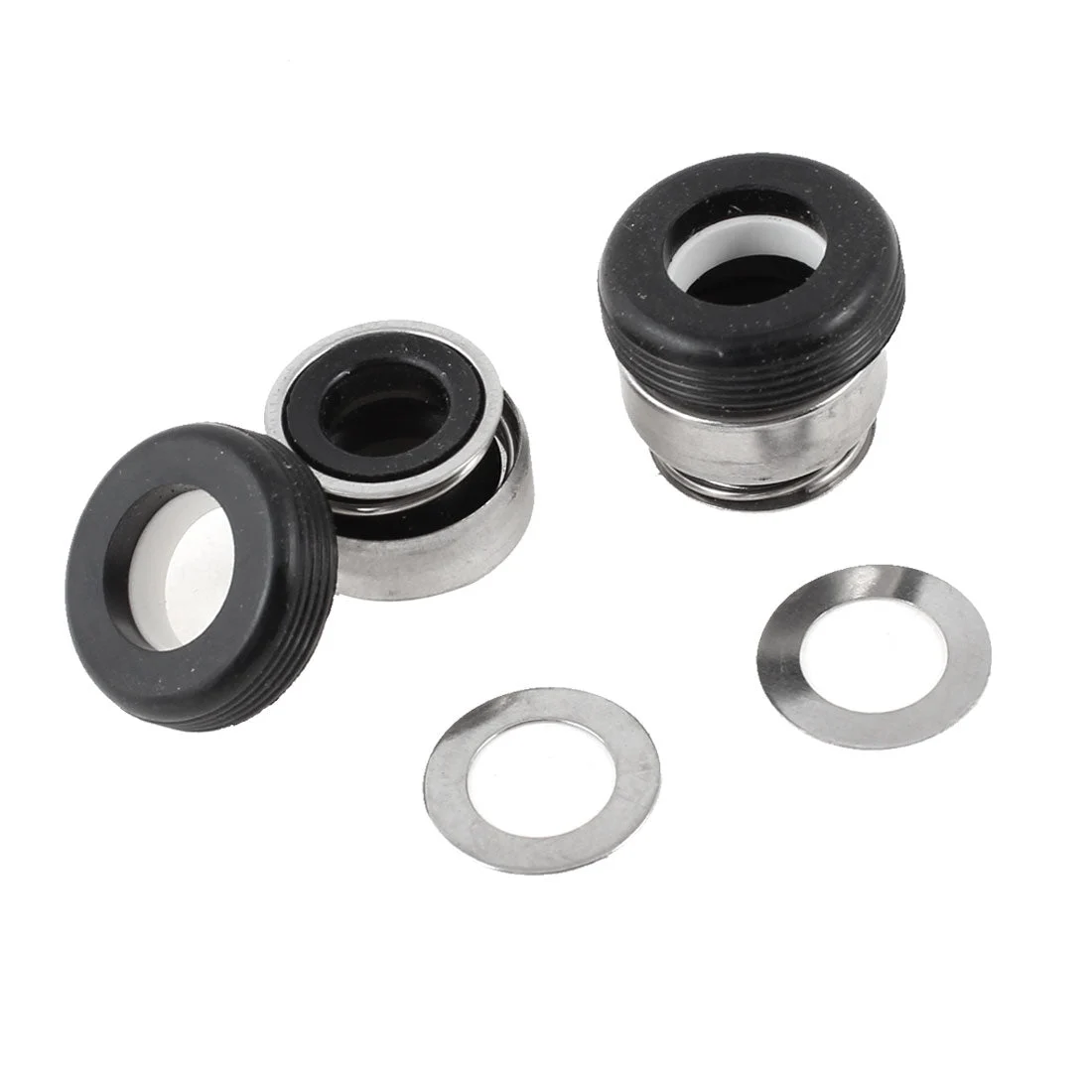 2pcs Ceramic Ring Water Pumps Industrial Mechanical Seal 12mm Minimum Inner Dia