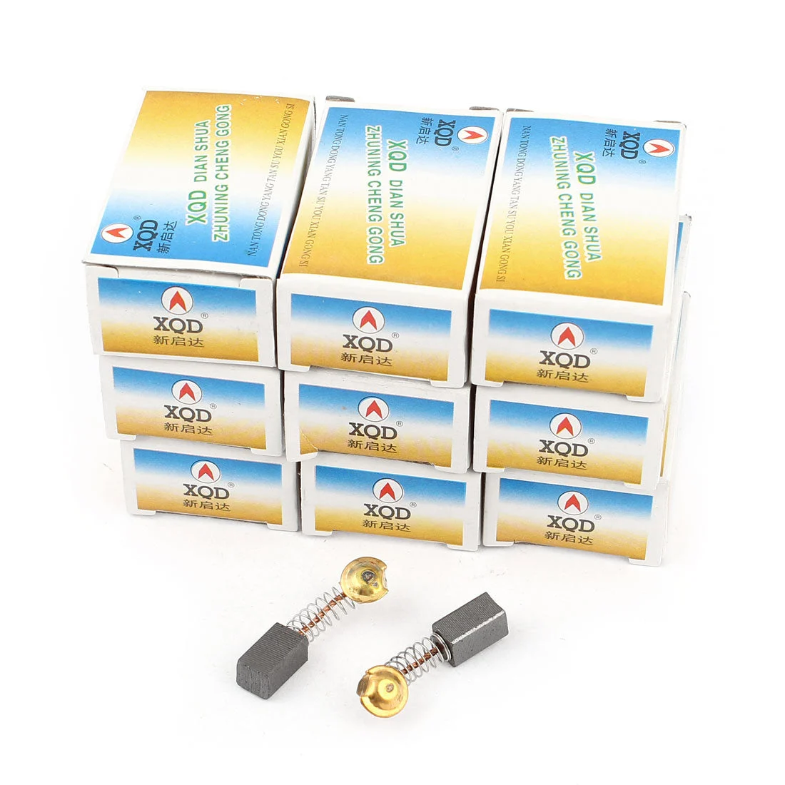 10 Pairs Motor Carbon Brushes 999021 Replacement 12mm x 7mm x 6mm