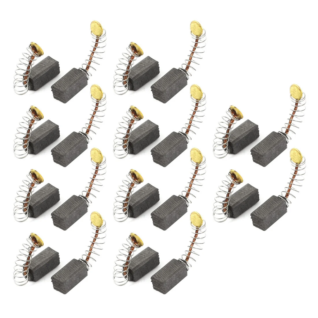 20 Pcs Electric Drill Motor Carbon Brush 10mm x 5mm x 5mm