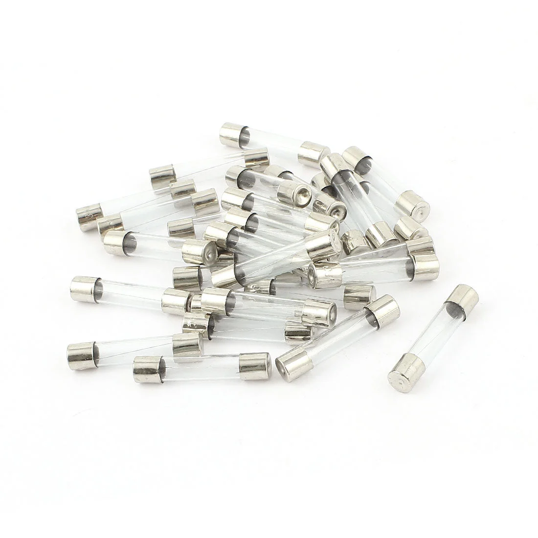 30pcs 6 x 30mm Quick Blow Fast Acting Low Breaking Capacity Glass Tube Fuse 3A 250V