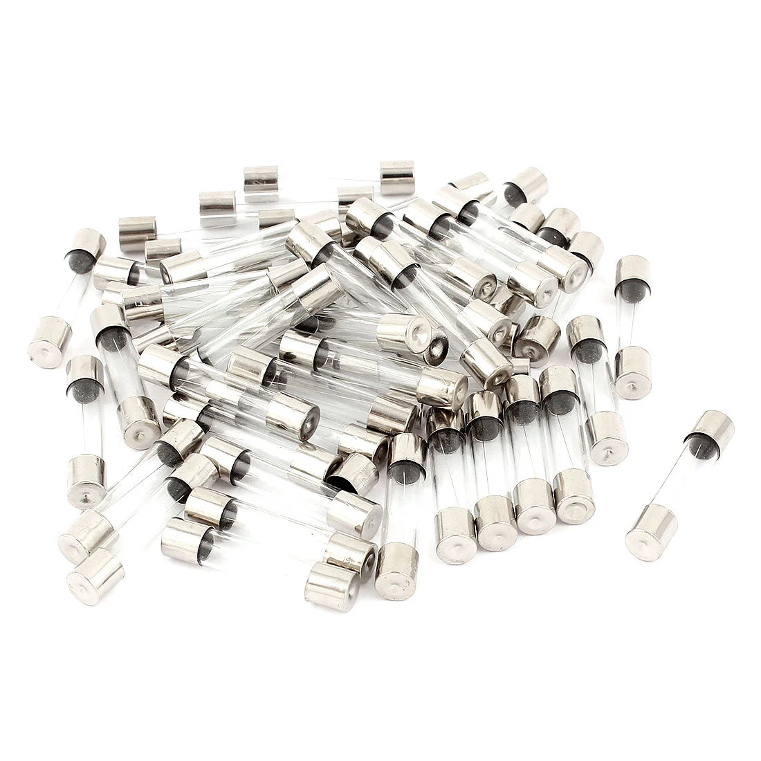 250V 0.5Amp Fast Quick Blow Glass Tube Fuses 6mm x 30mm 50pcs