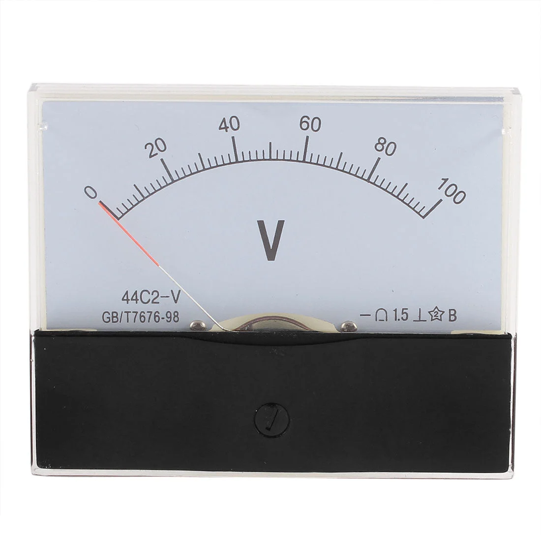 44C2 DC 0-100V Analog Panel Voltmeter Voltage Meter Measuring Gauge Class 1.5