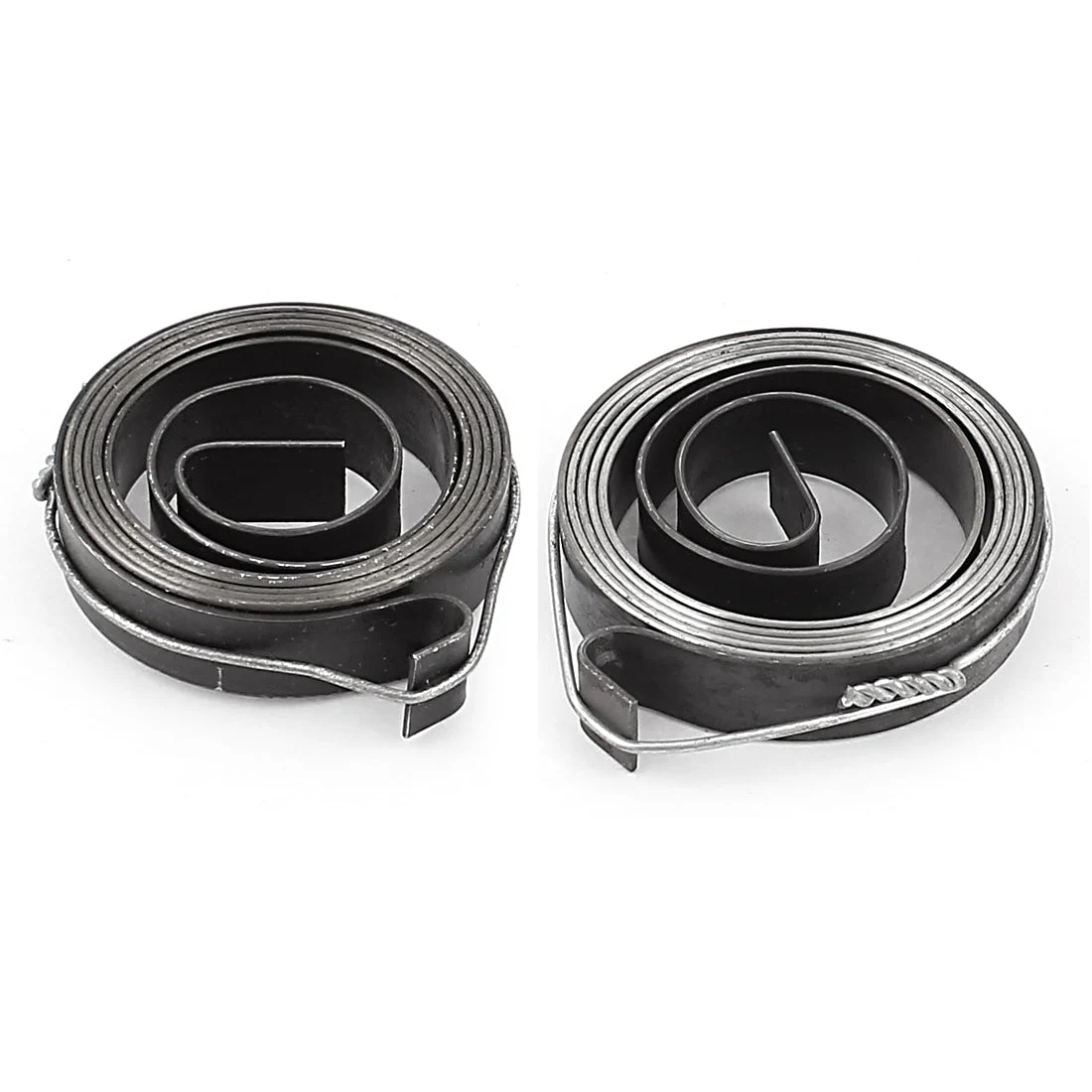 2pcs 3.5cm Dia 0.8cm Width Metal Drill Press Quill Feed Return Coil Spindle Spring Assembly